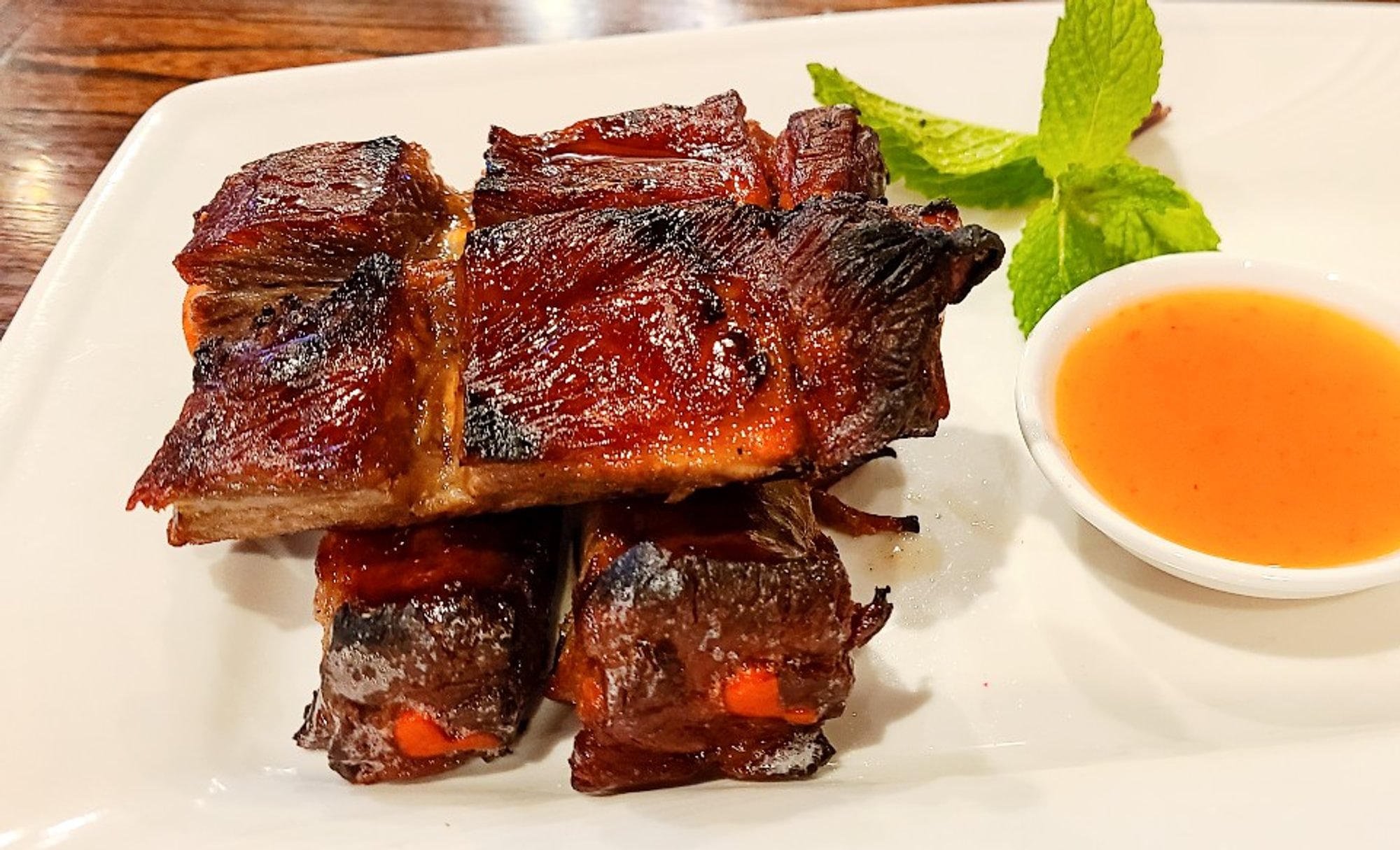 19. B.B.Q. Spare Ribs