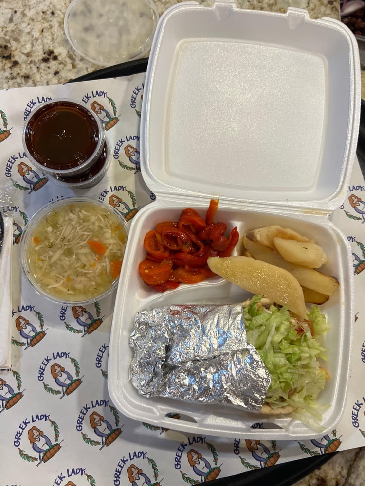 House Gyro Platter
