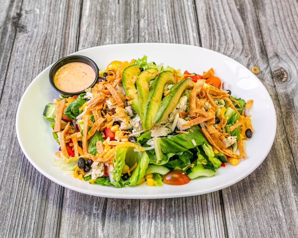Half Southwest salad
