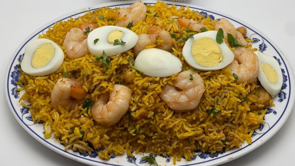 Shrimp Biryani