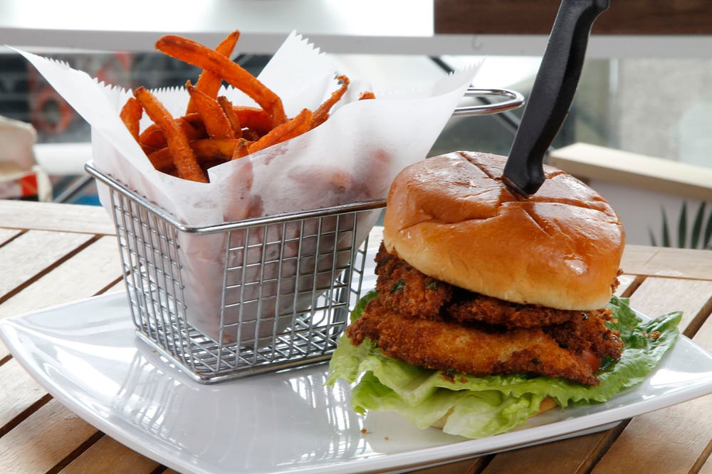 Carolina Shrimp Burger