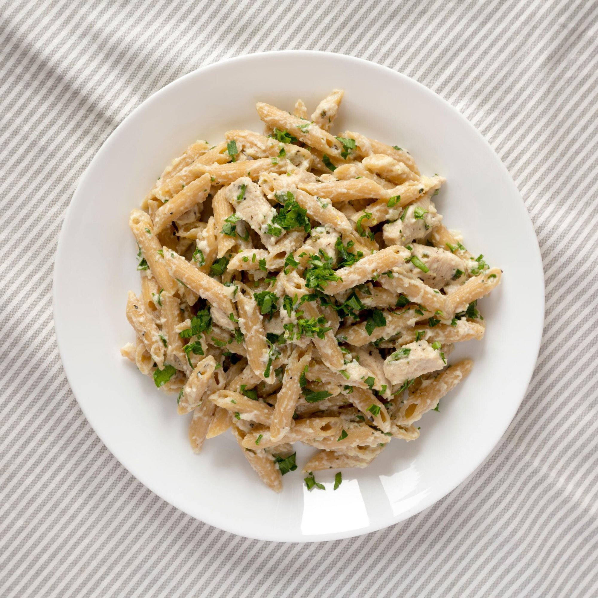 Garlic Parmesan Chicken Alfredo