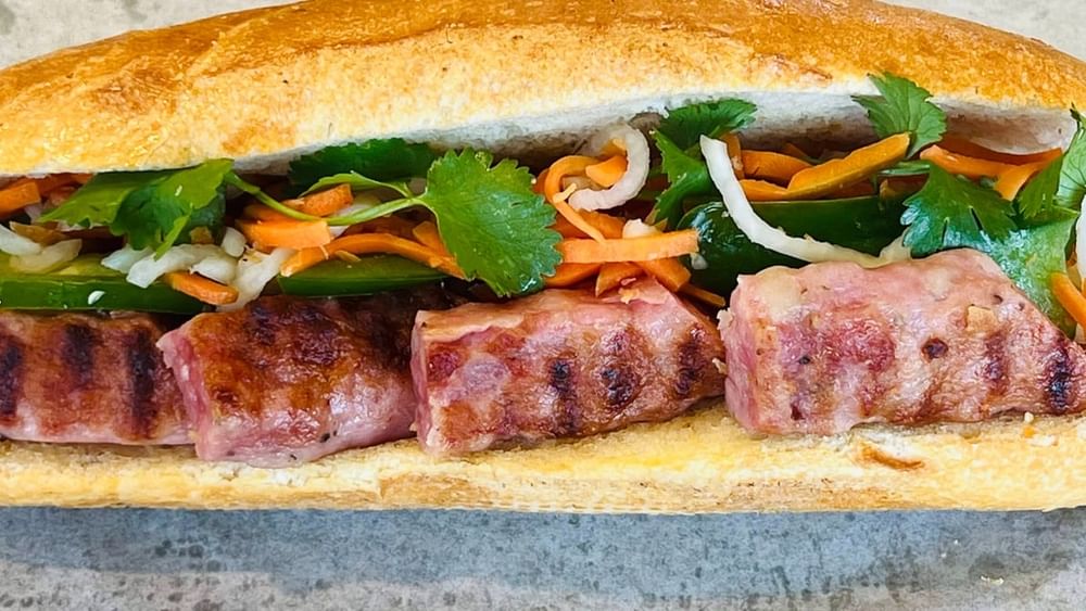 7. BBQ Meatloaf Baguette