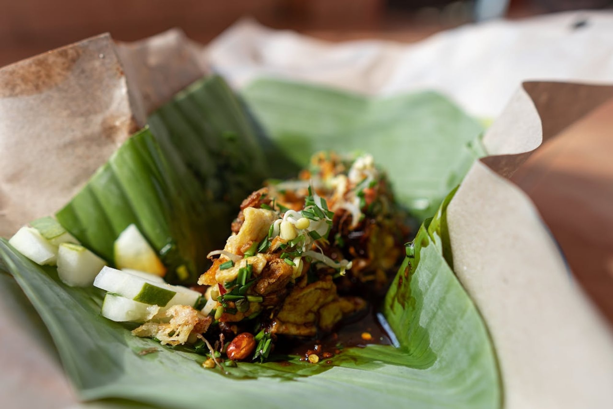 Fish & Banana Leaves