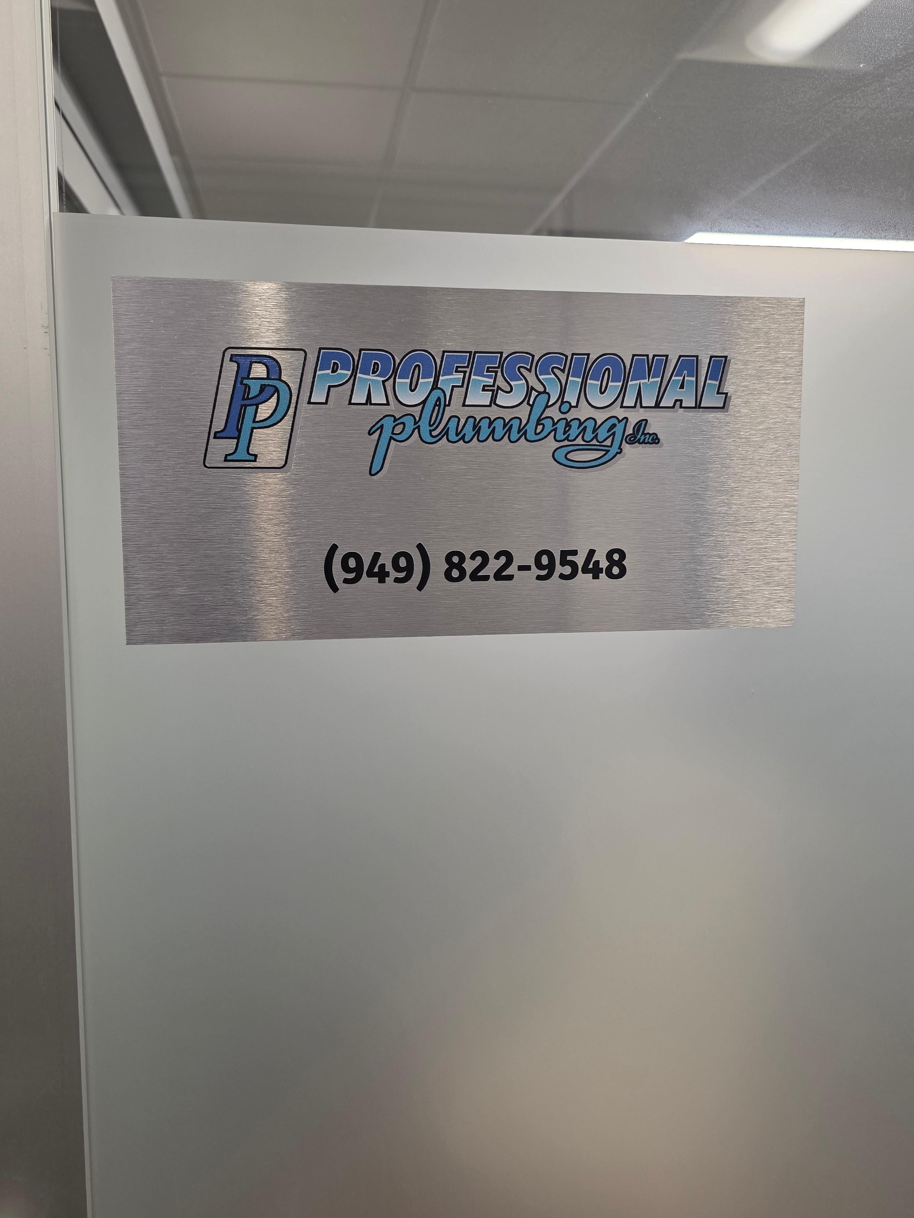 Professional Plumbing Inc Image