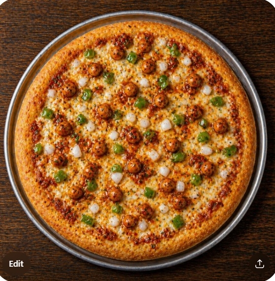 Signature Chana Masala Pizza
