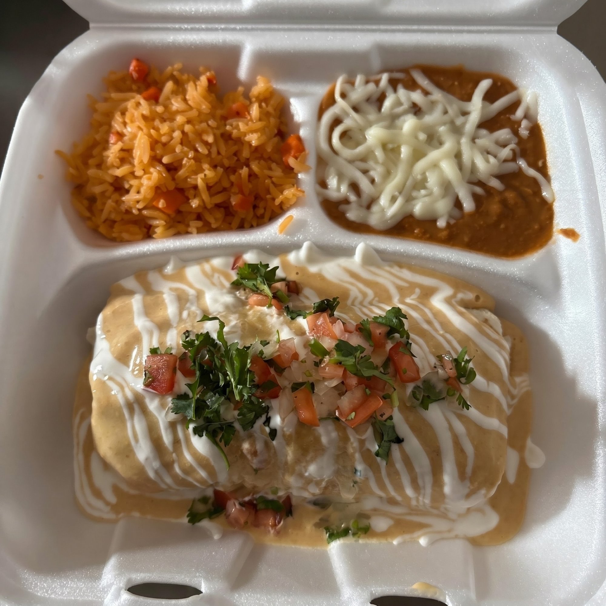 Lunch - Wet Burrito