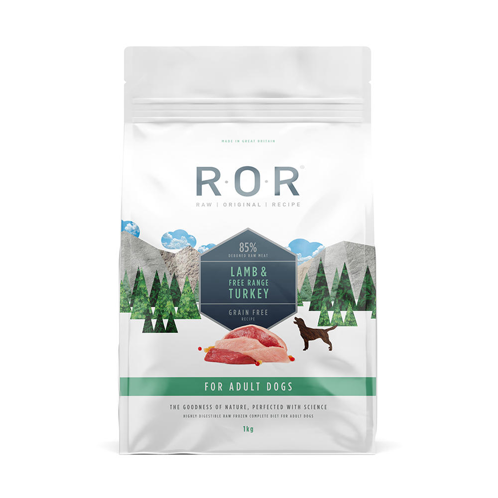 ROR Frozen Lamb & Turkey 1kg