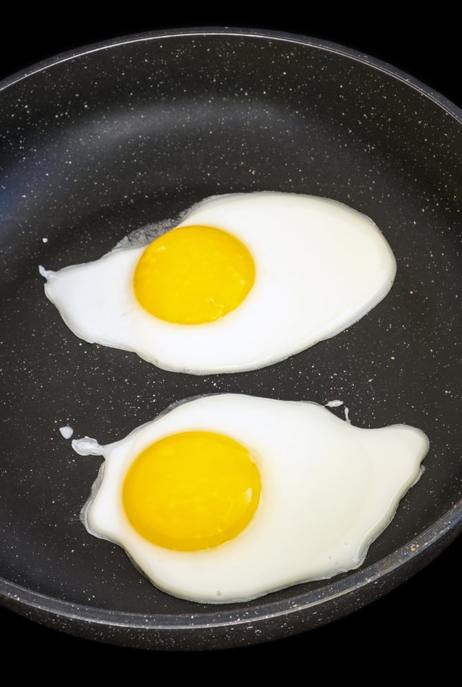 2 Over Easy Eggs
