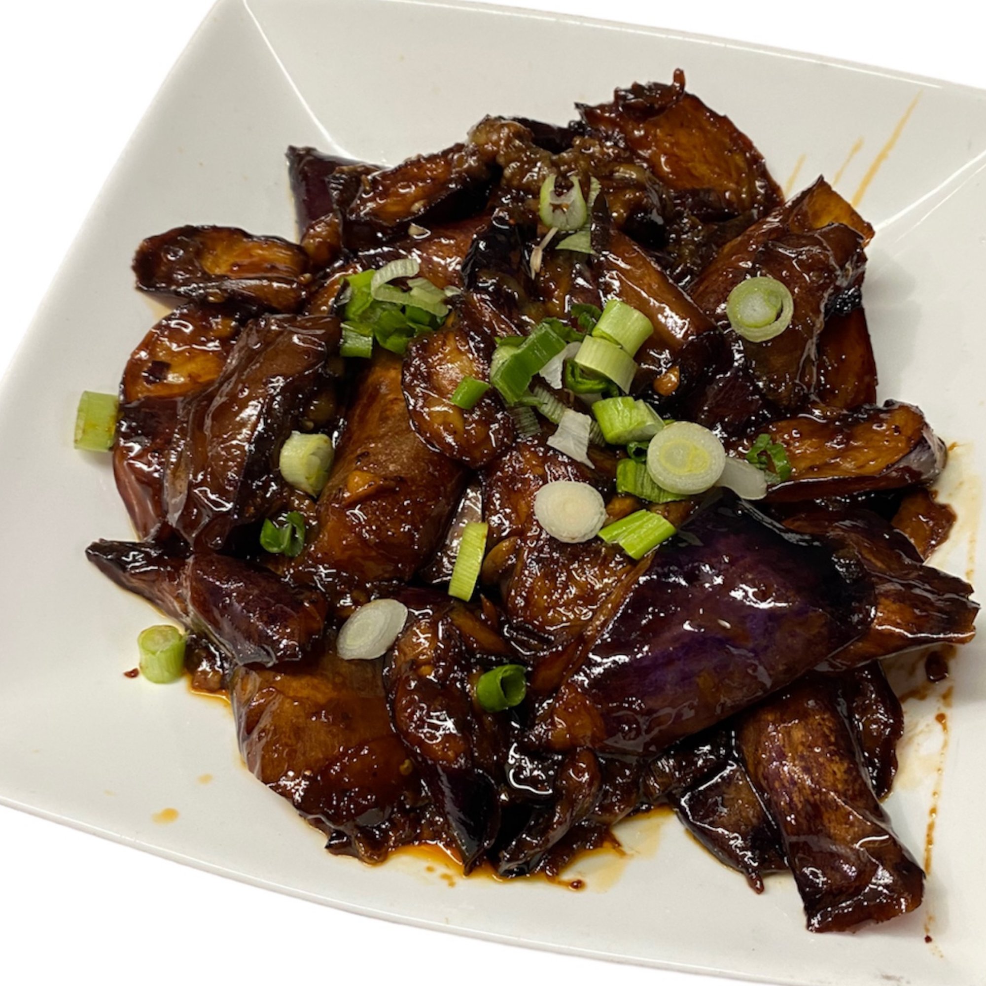Eggplant in Hot Garlic Sauce
