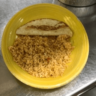 K4. One Cheese Quesadilla