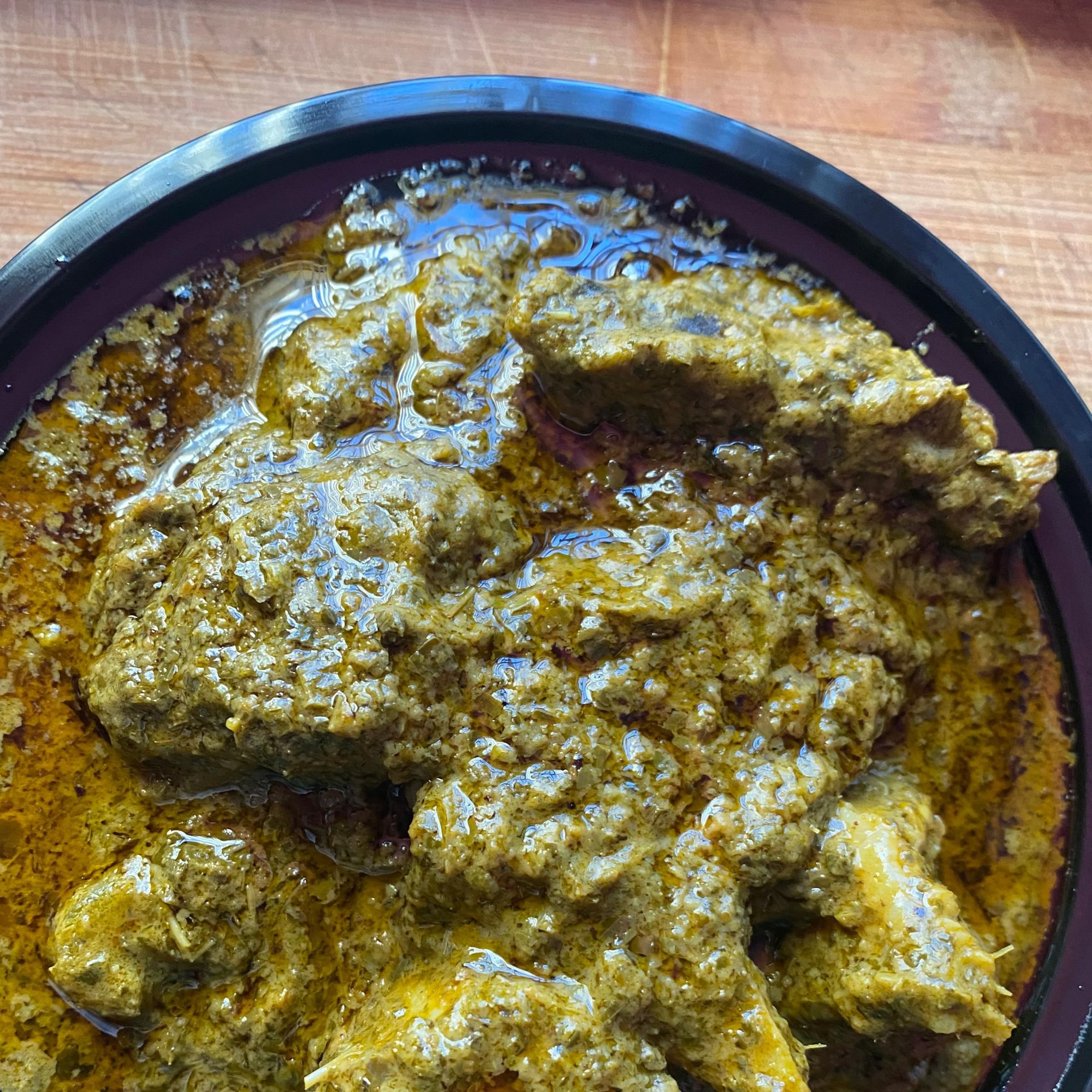 Cassava Leaf & White Rice