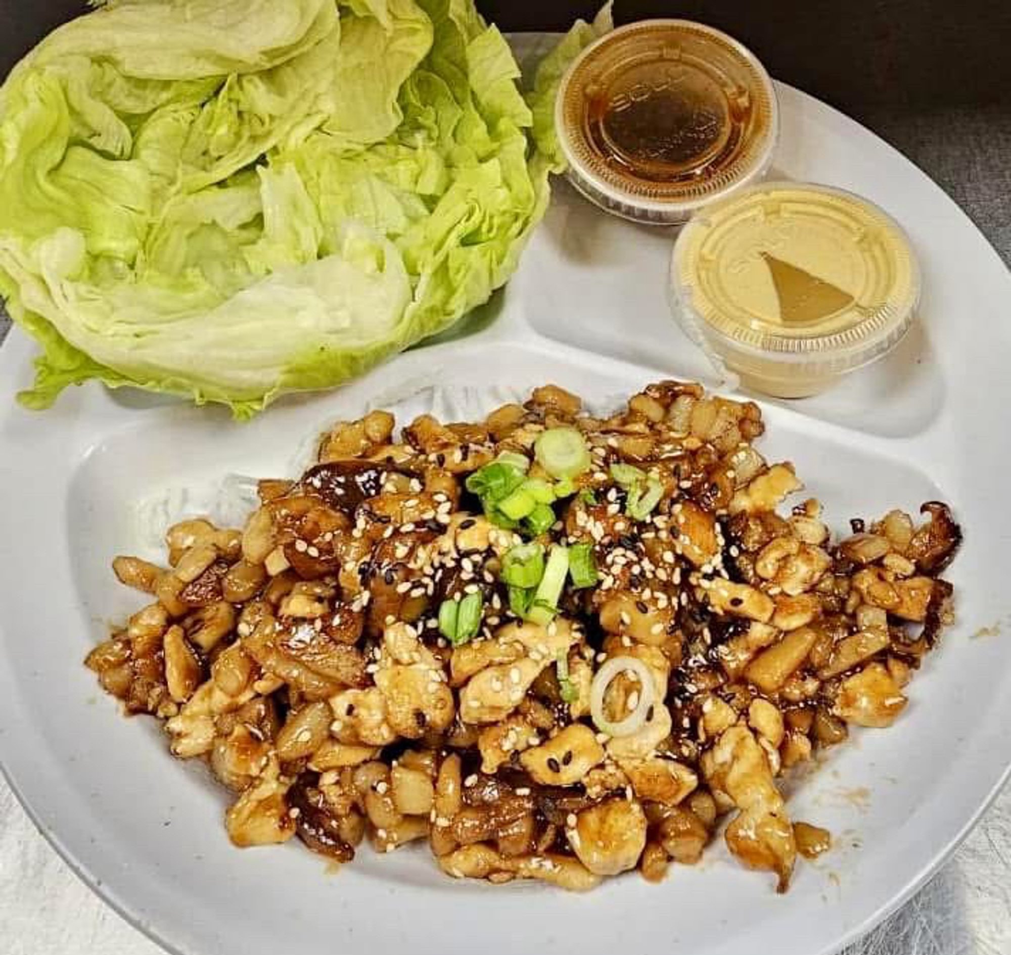 Singapore Lettuce Wraps