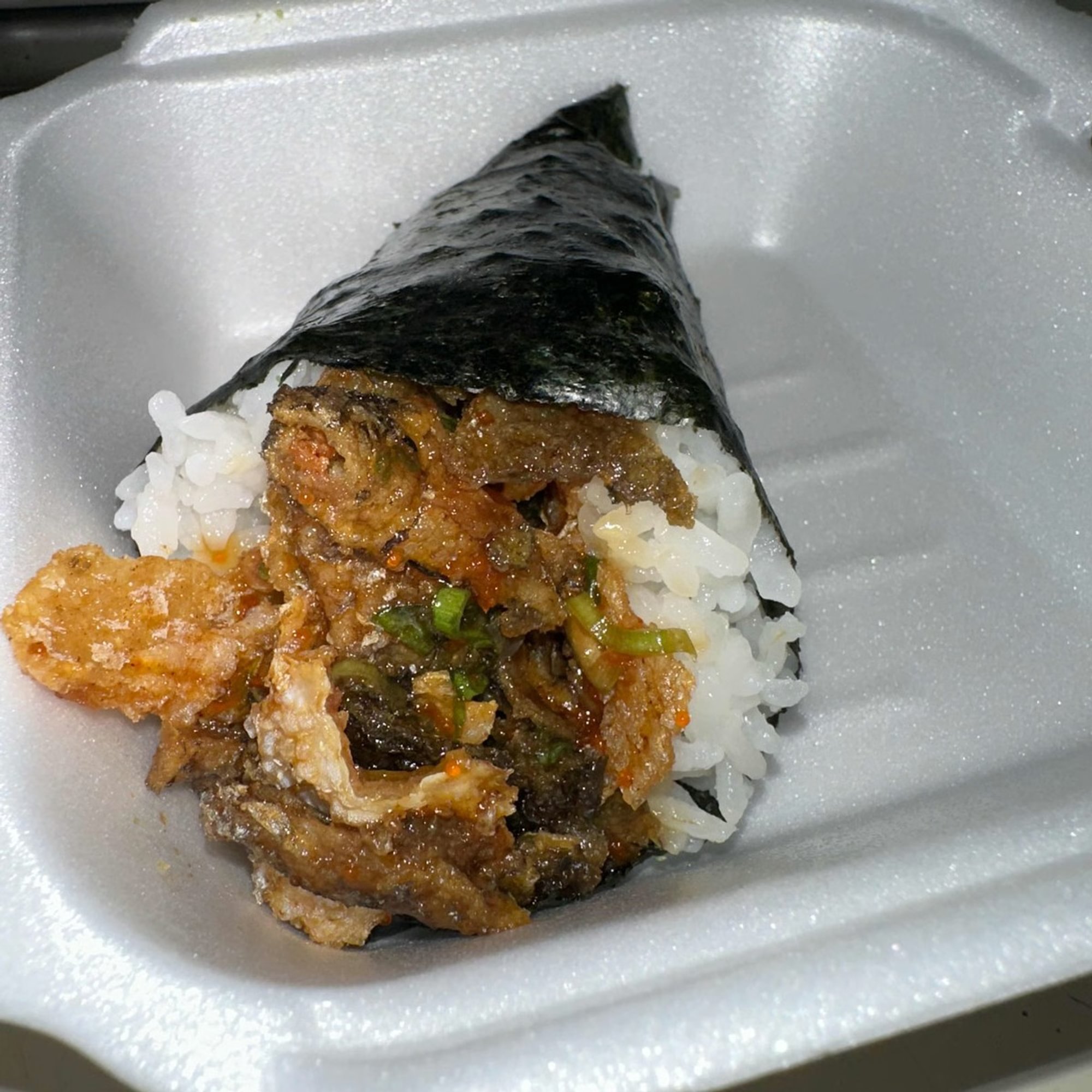 Salmon Skin Hand Roll