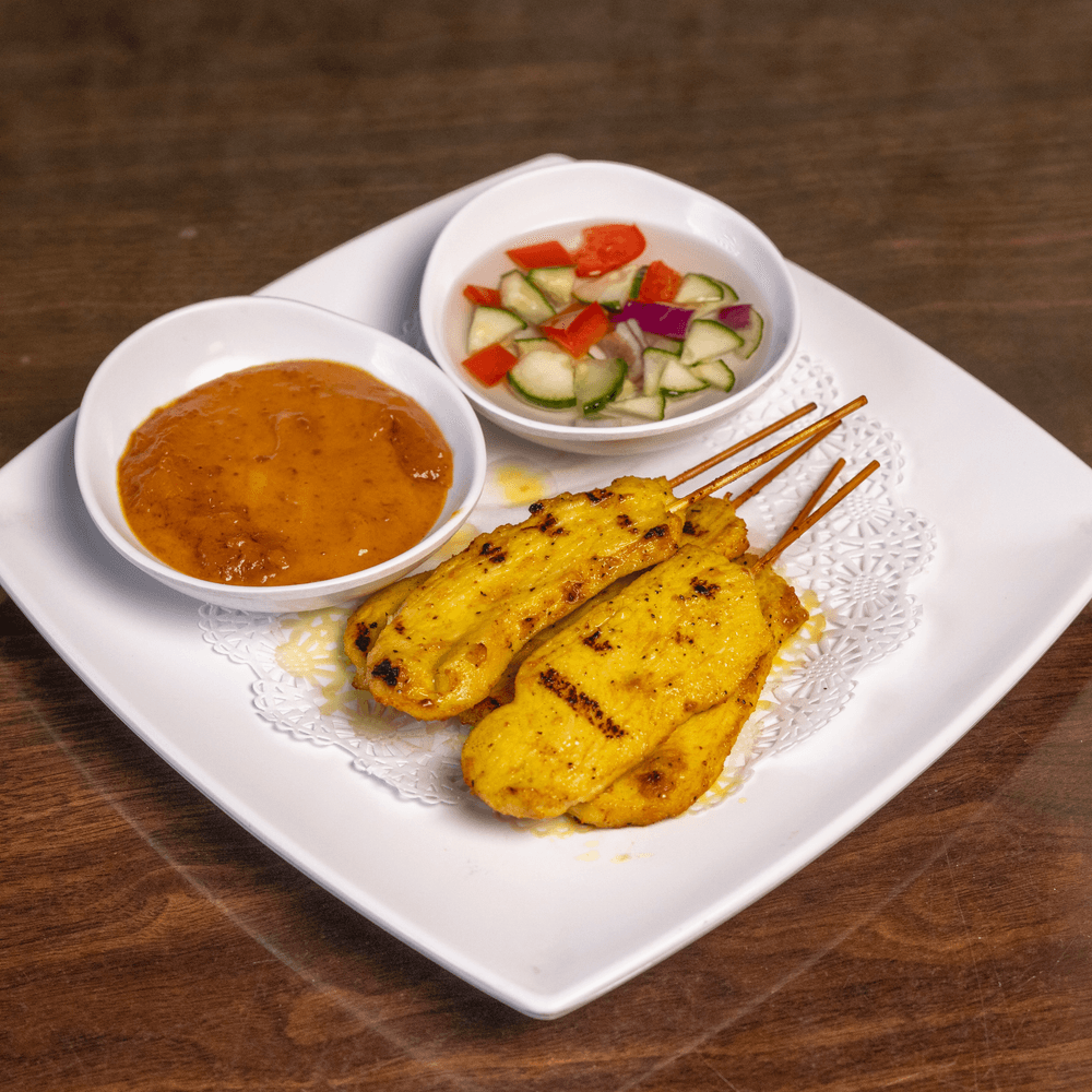 Satay Chicken (5pcs)