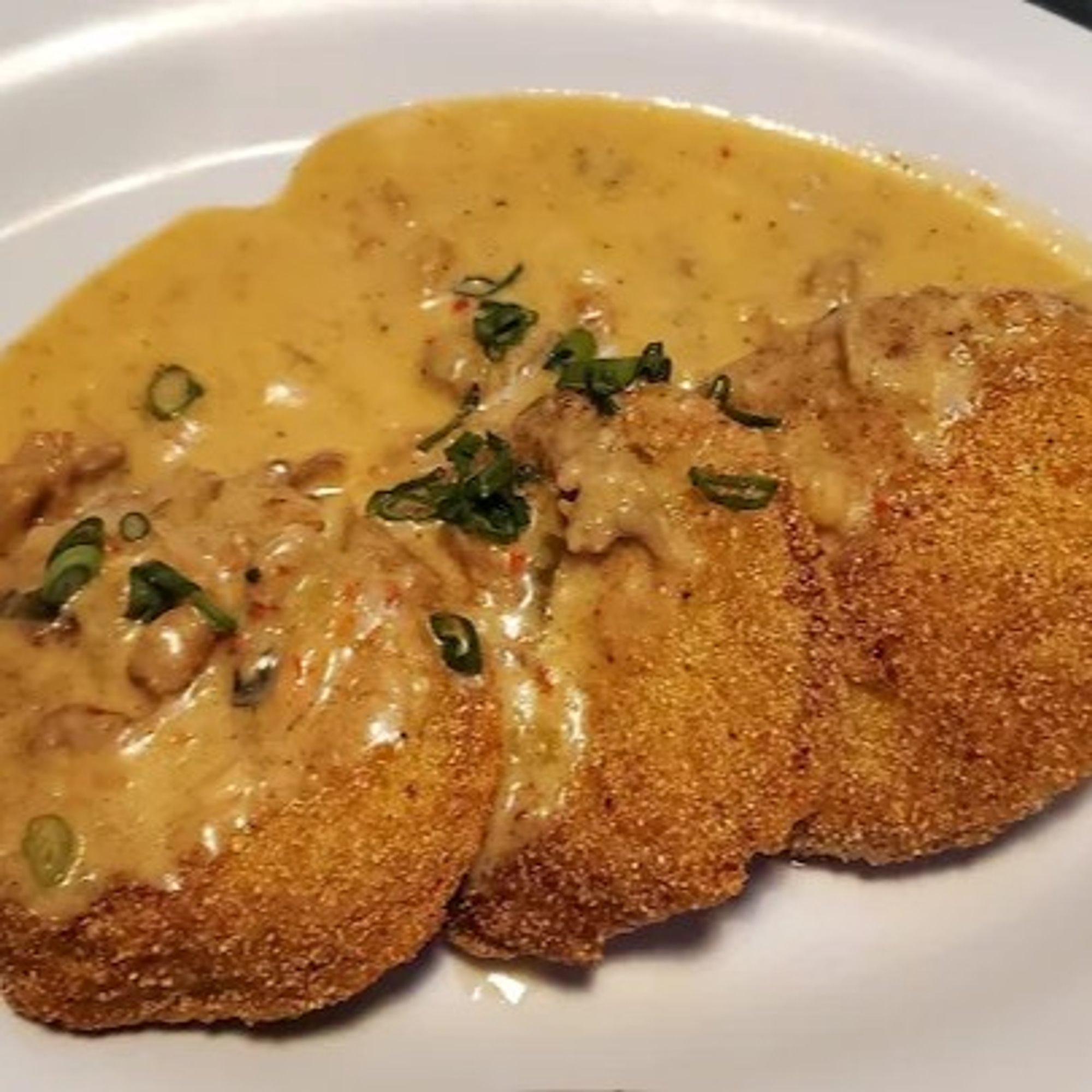 Fried green tomatoes
