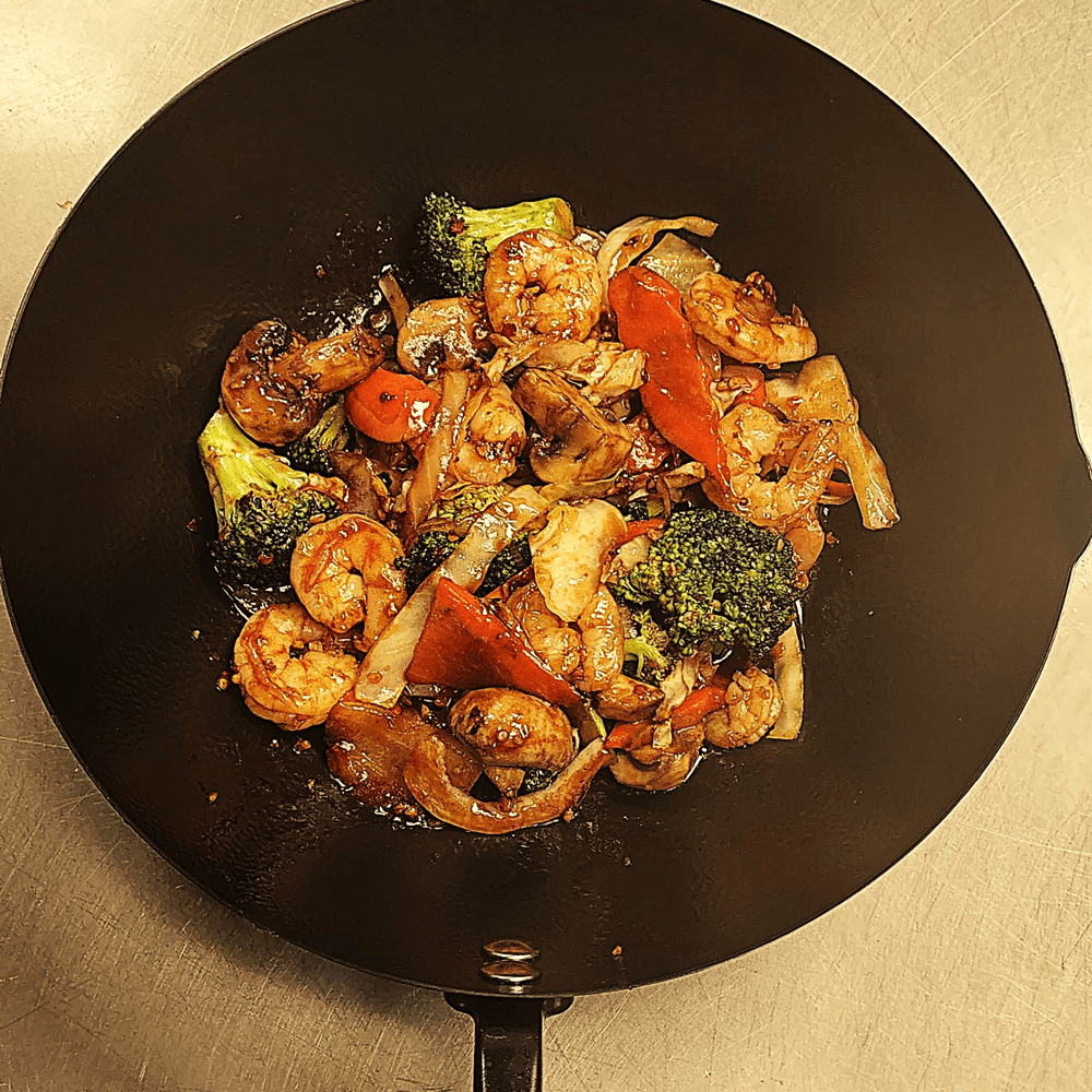 Shrimp with Vegetables Lunch