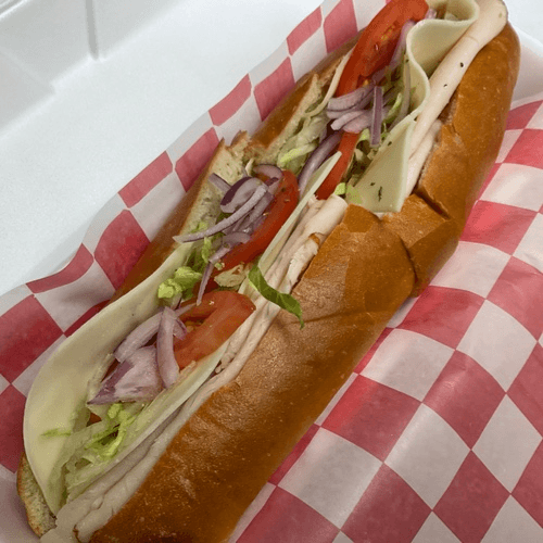 Turkey & Cheese Sub (Small 11")
