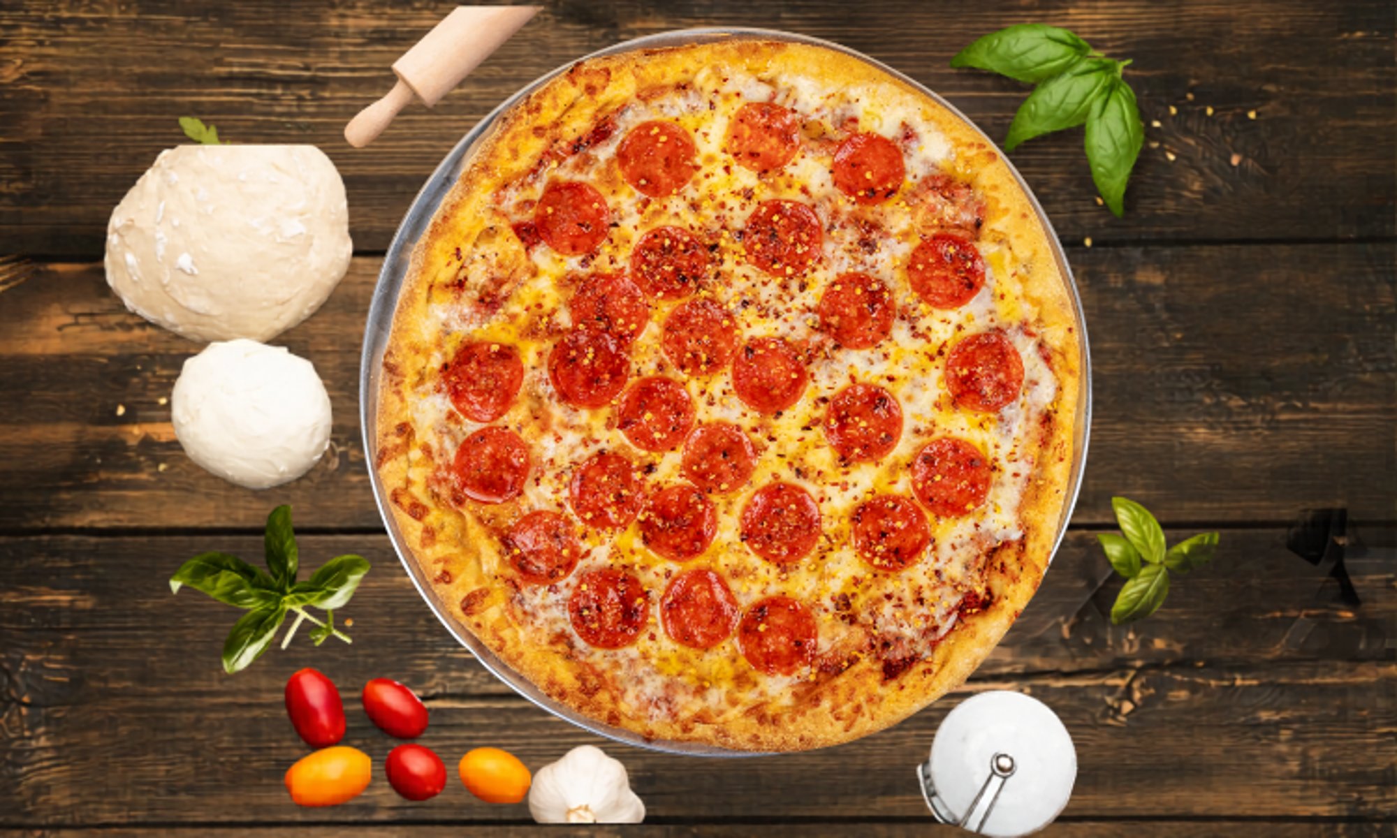Large Hot Honey Pepperoni Pizza