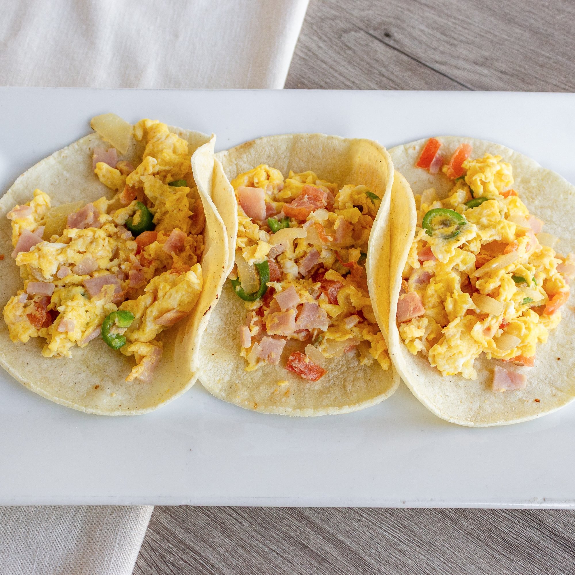 Huevos Texanos Tacos