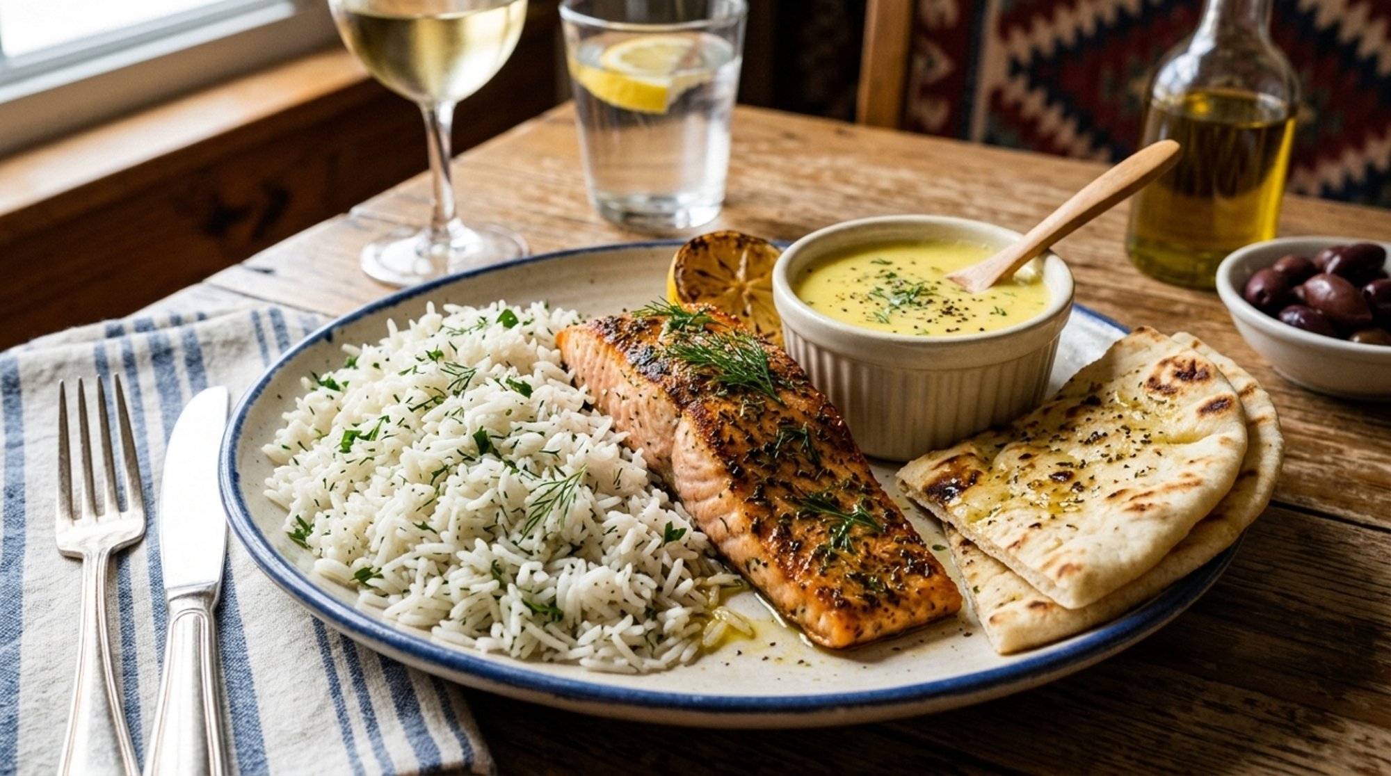 SALMON ENTREE
