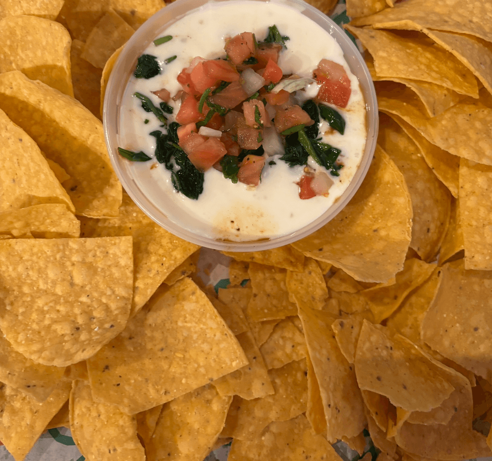 Spinach Queso Dip