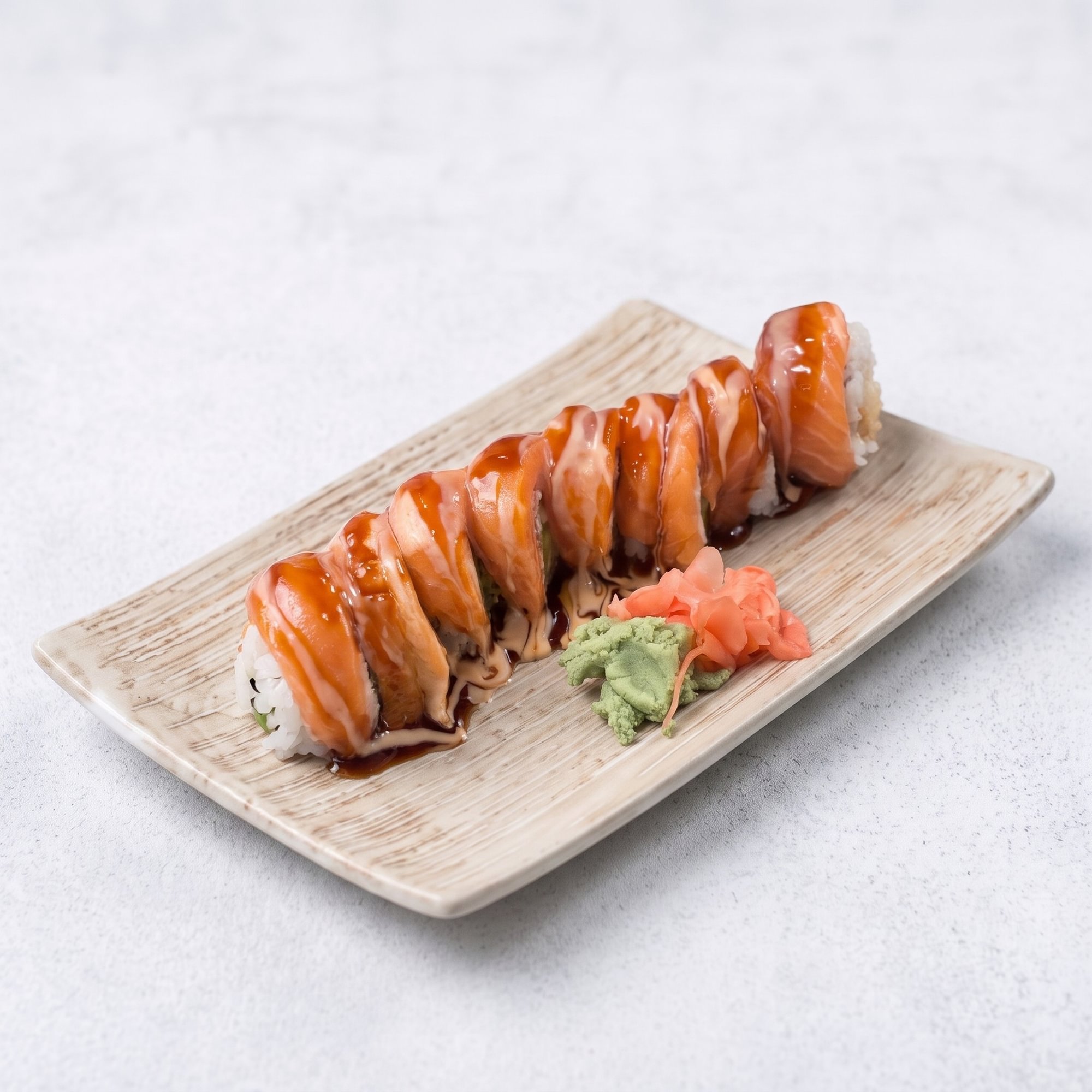 Salmon Twist Roll