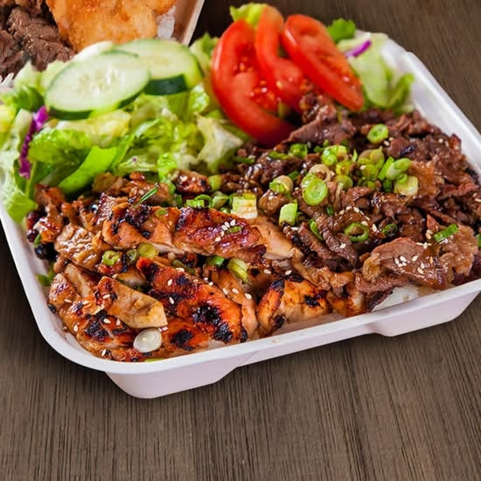 Chicken & Beef Plate