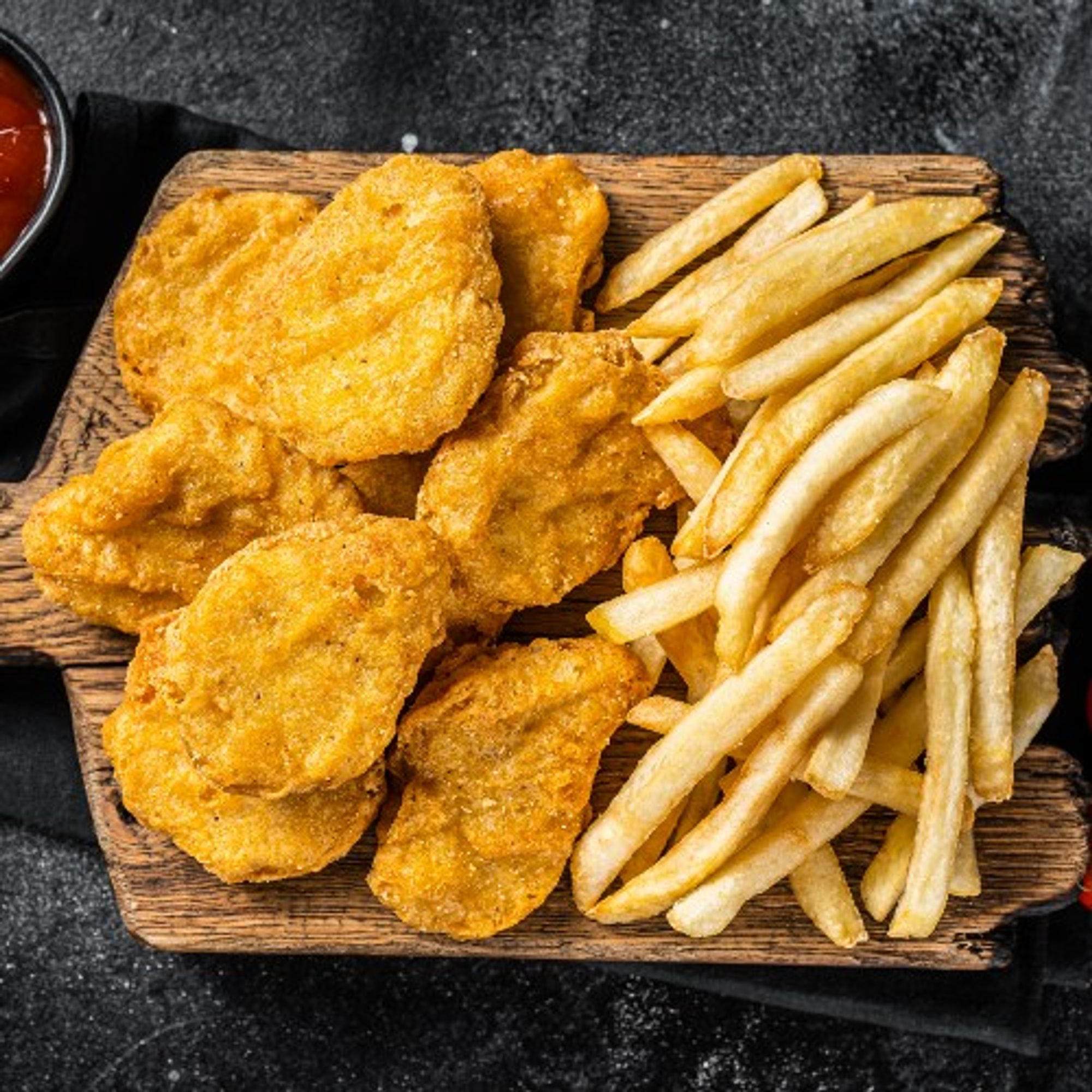 Chicken Nuggets and Fries