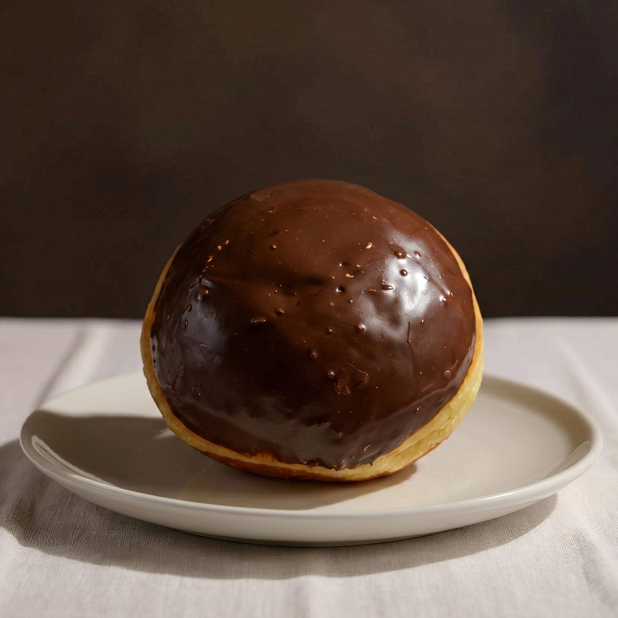 Boston Cream Bombolone
