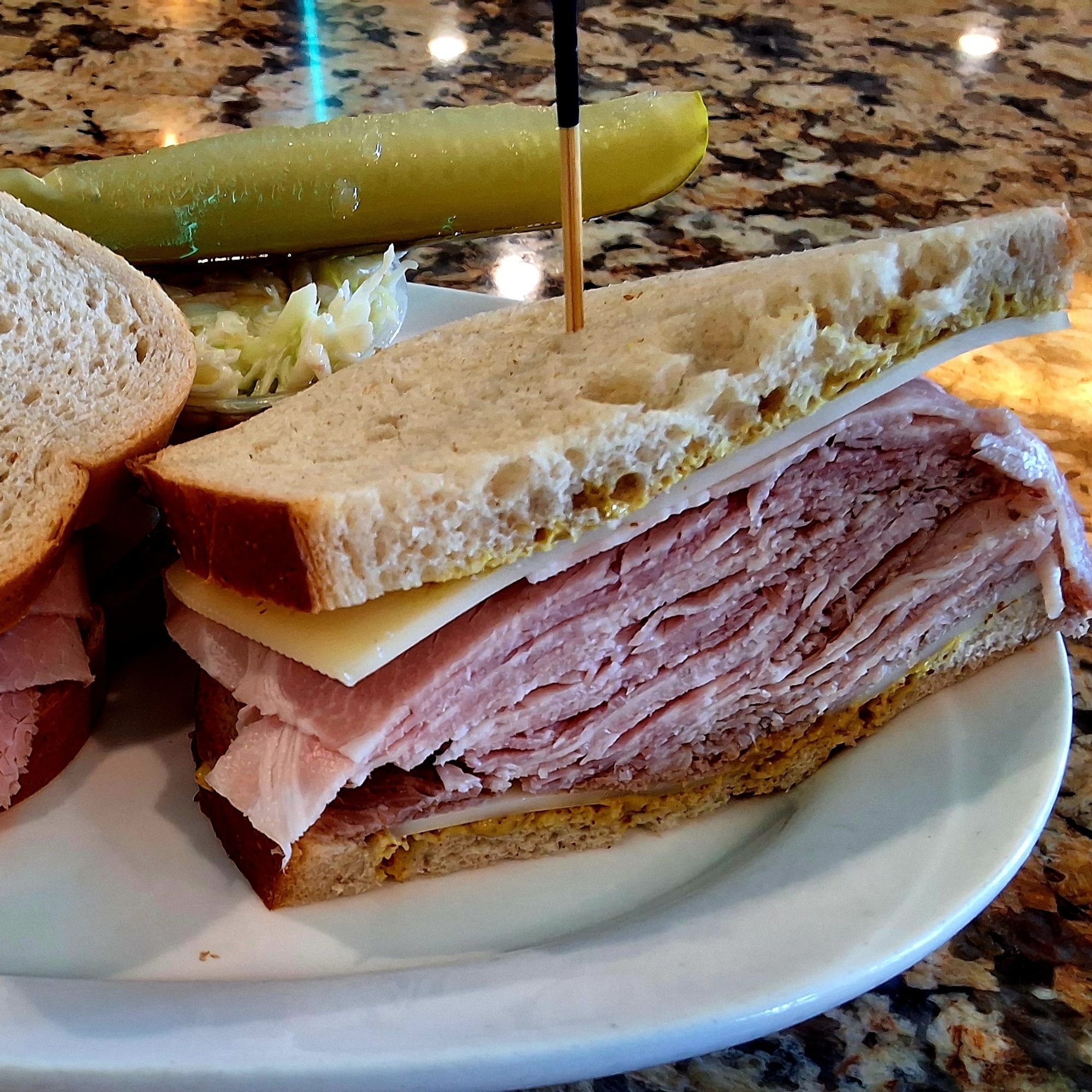 Baked Virginia Ham Sandwich