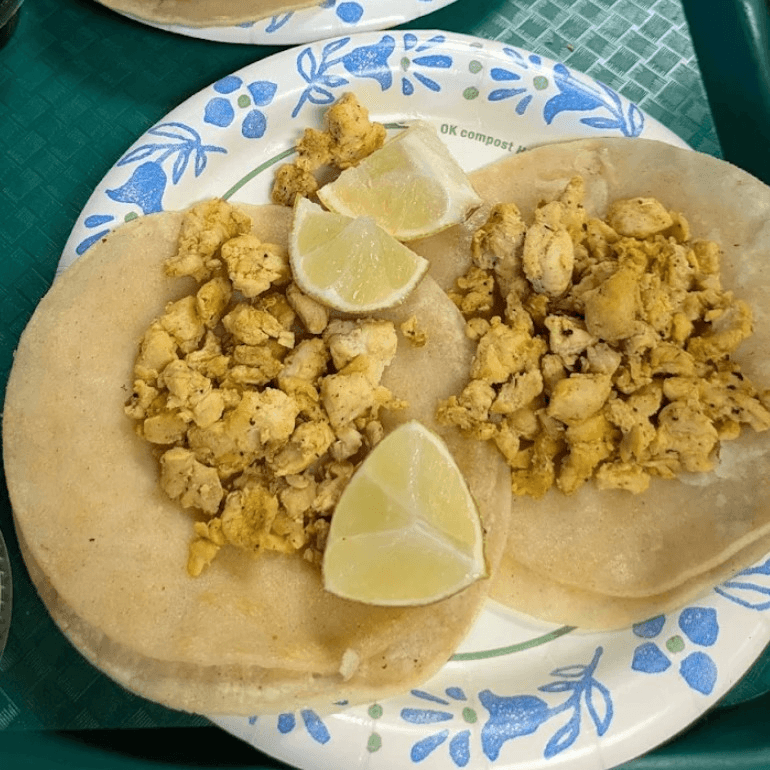 3 Chicken Tacos
