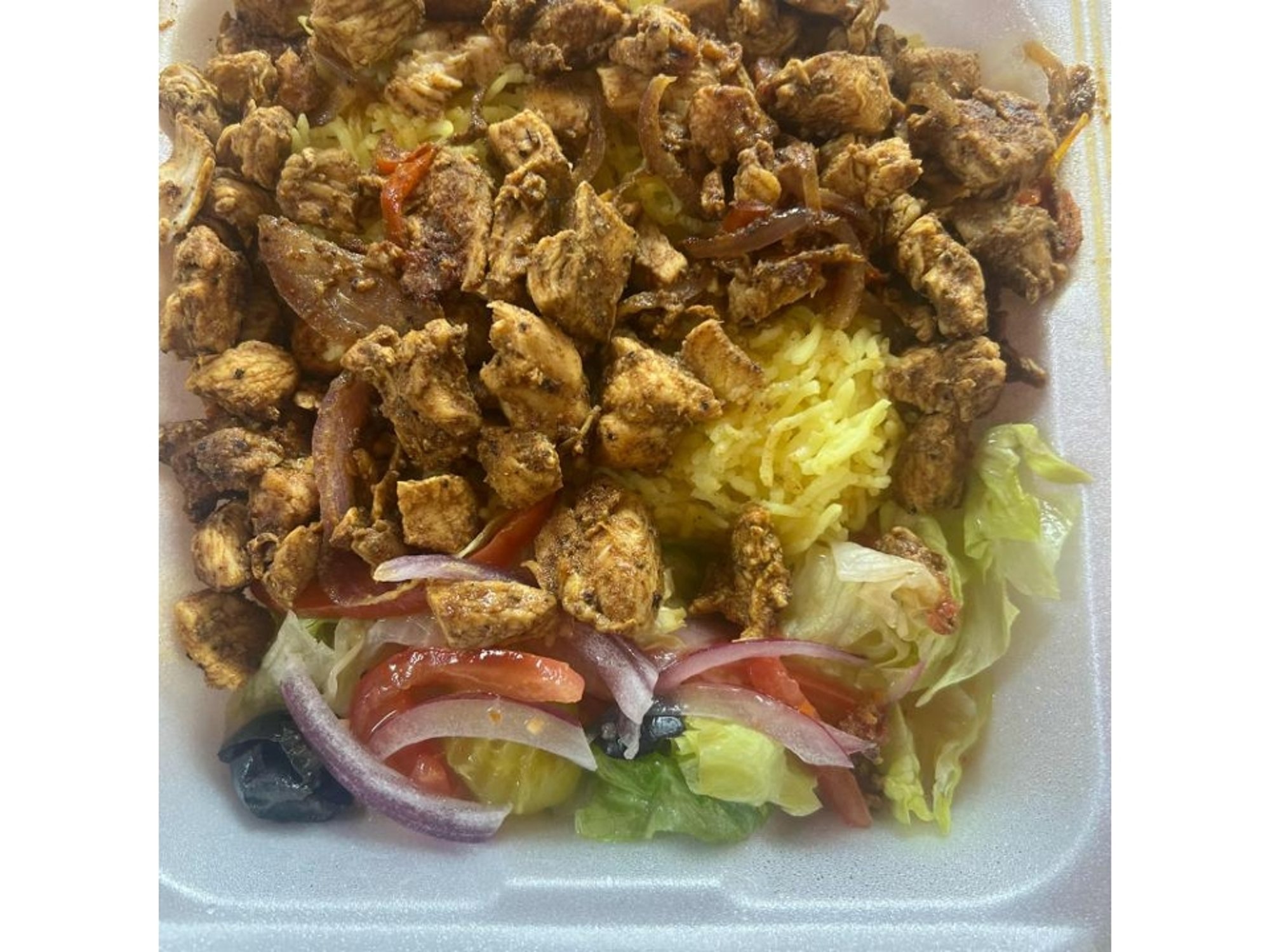 Chicken Shawarma Plate