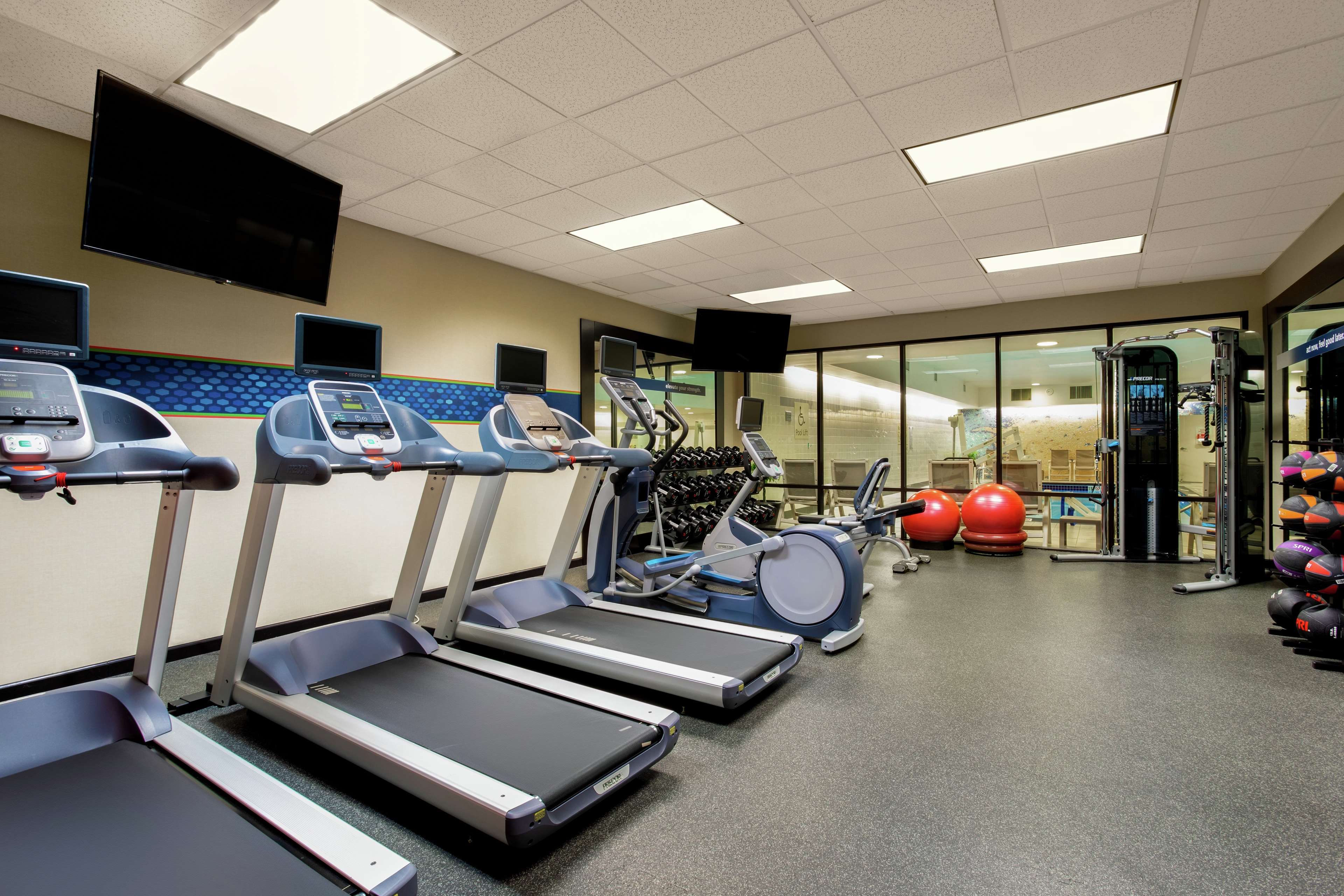 Health club  fitness center  gym