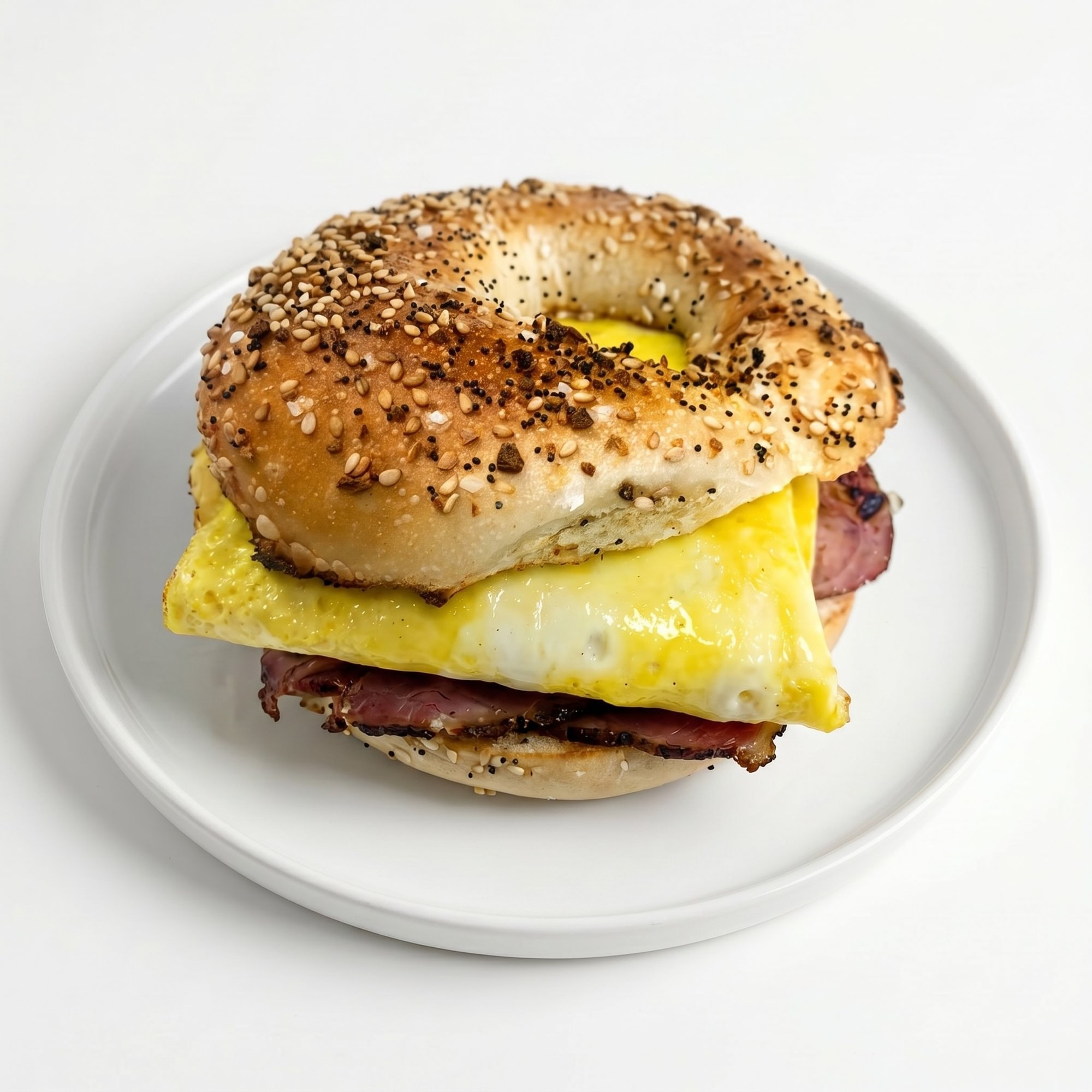Meat & Egg Breakfast Sandwich