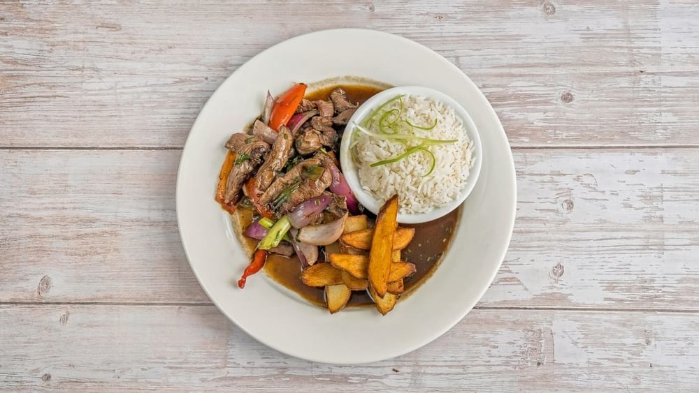 Lomo Saltado / Sautéed Beef Tenderloin