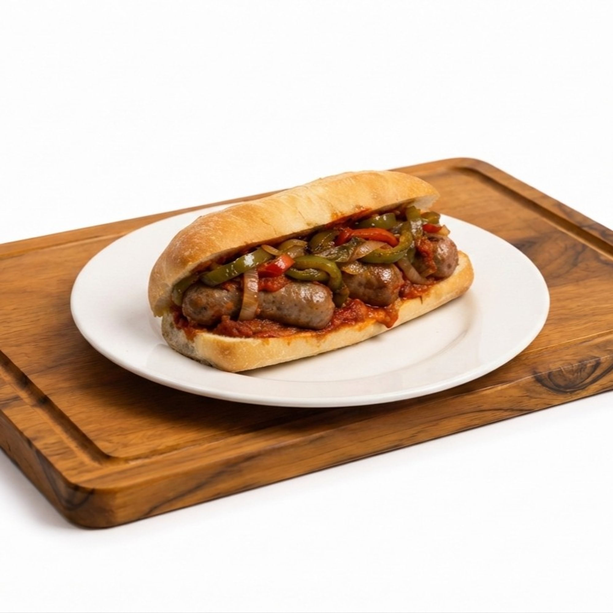 Sausage & Peppers Hero