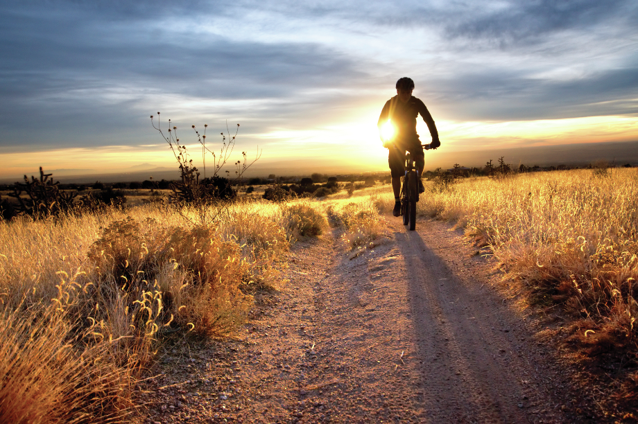 Take a bike ride or just enjoy the scenery