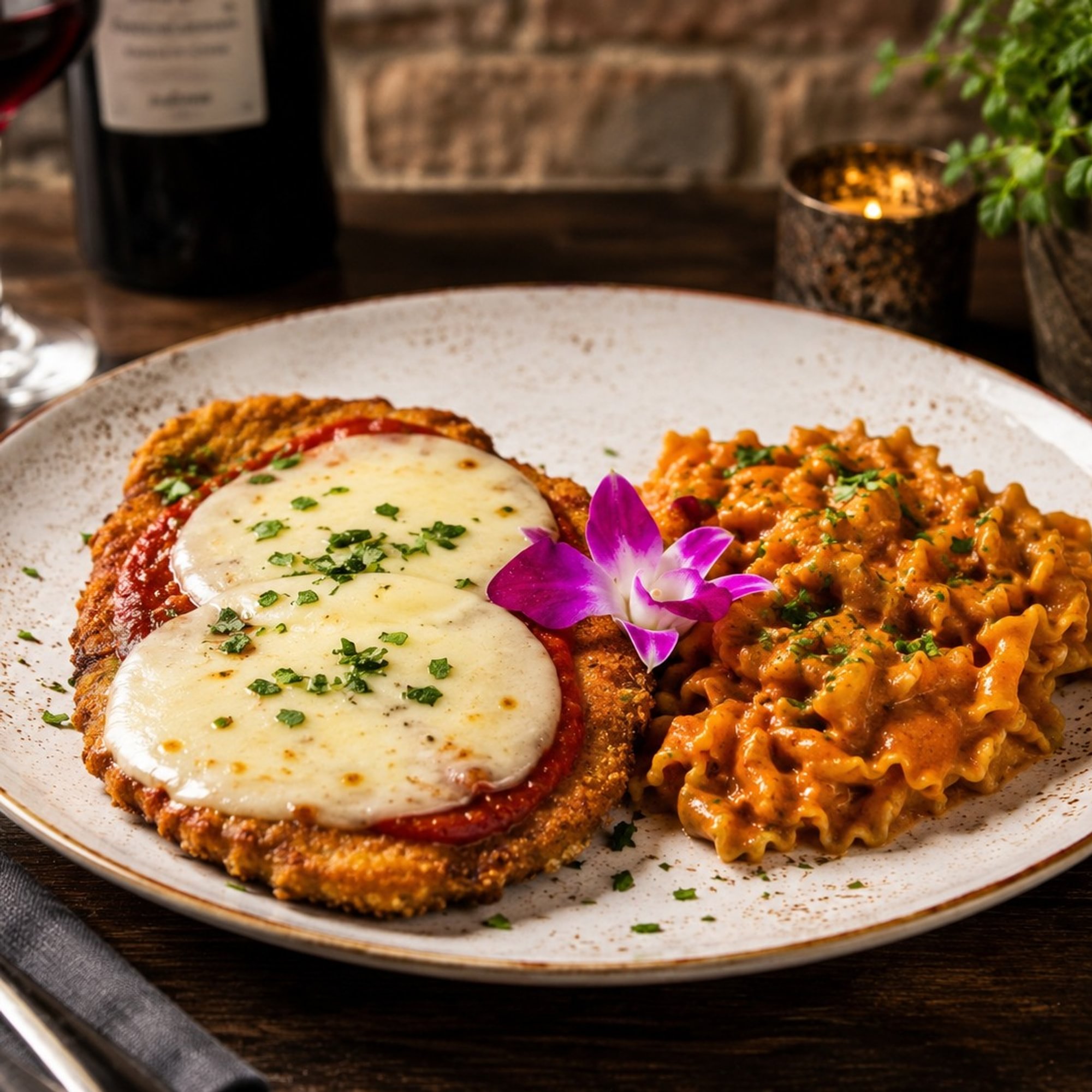 Pollo (Chicken) Parmigiana
