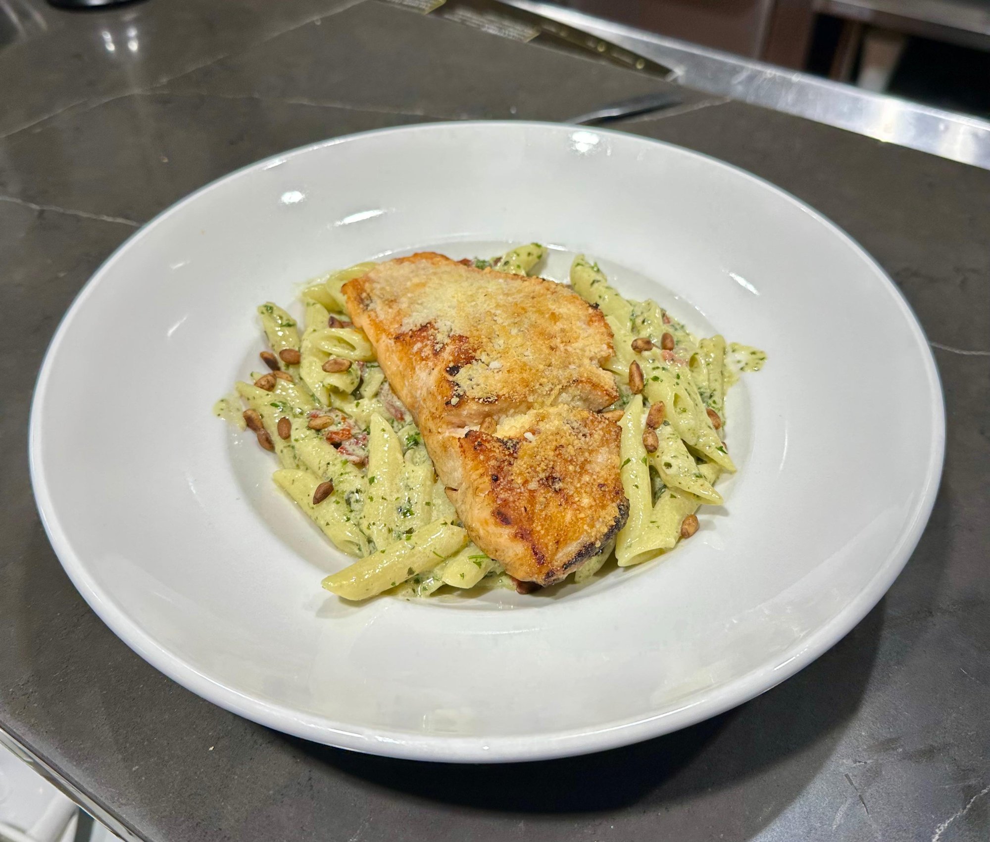 Salmon Alla Parmigiano