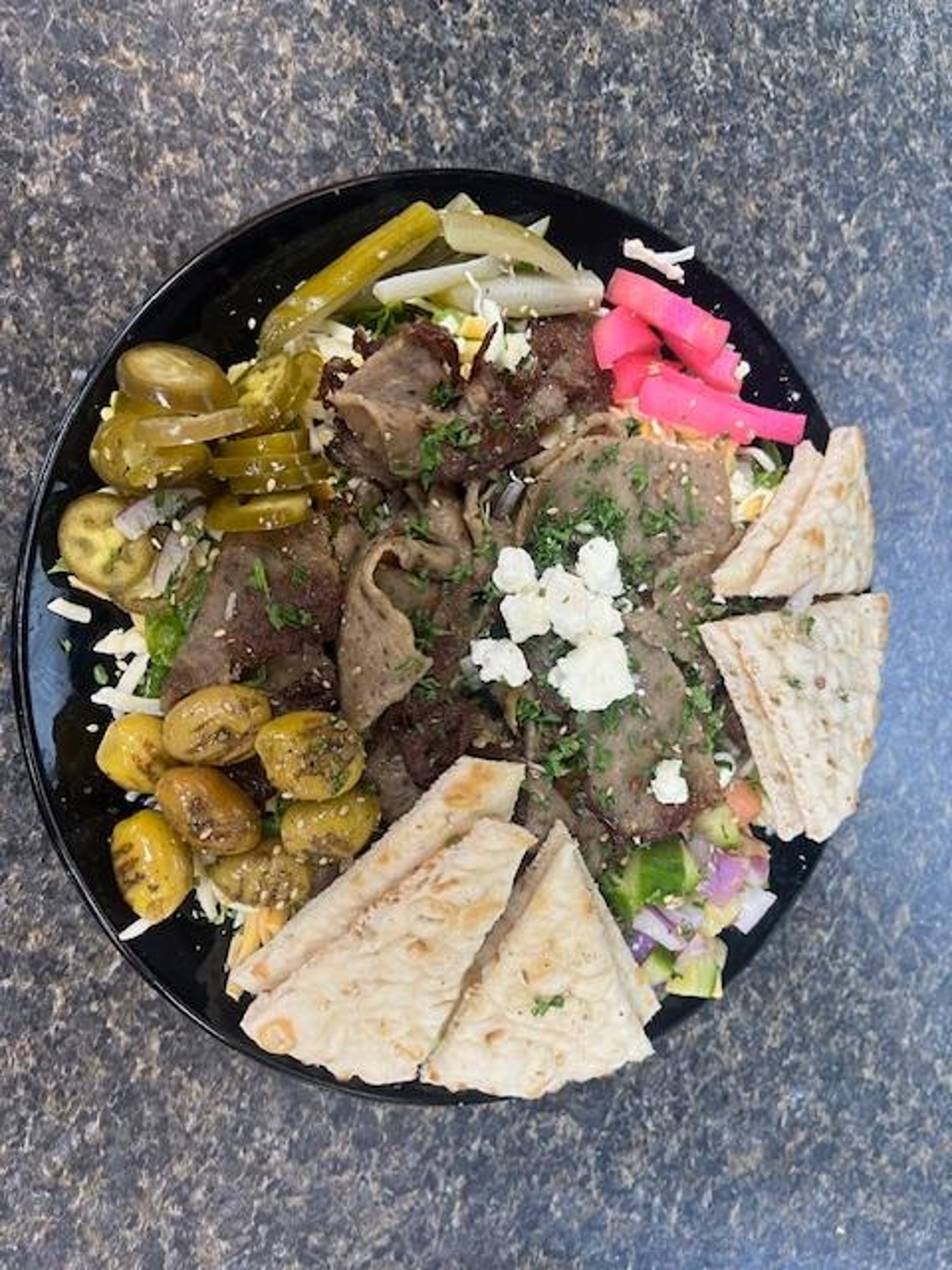 Mediterranean Gyro Salad