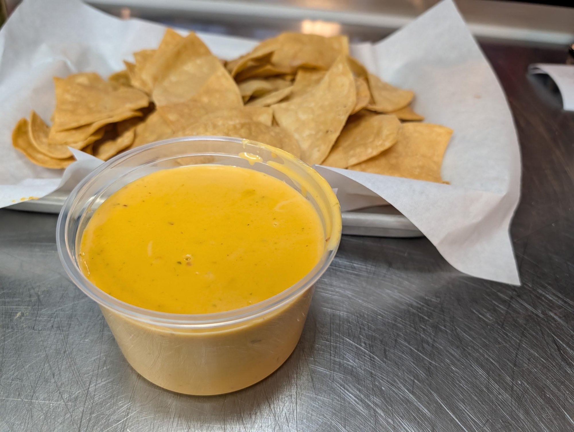 Chips & Queso 16oz