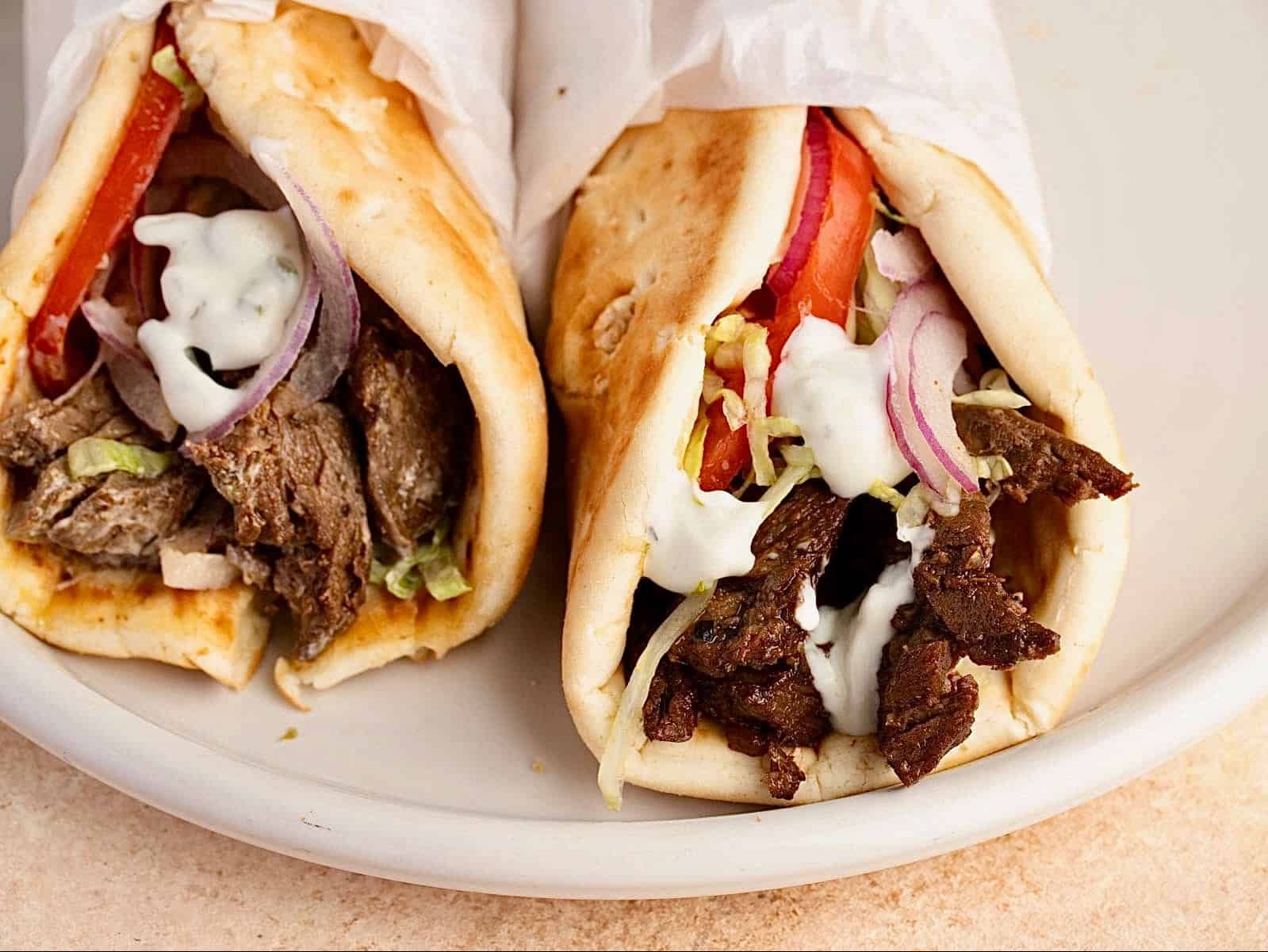 Beef Gyro Wrap