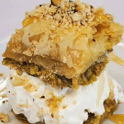 Baklava Ice - Cream Sandwich Pistachio