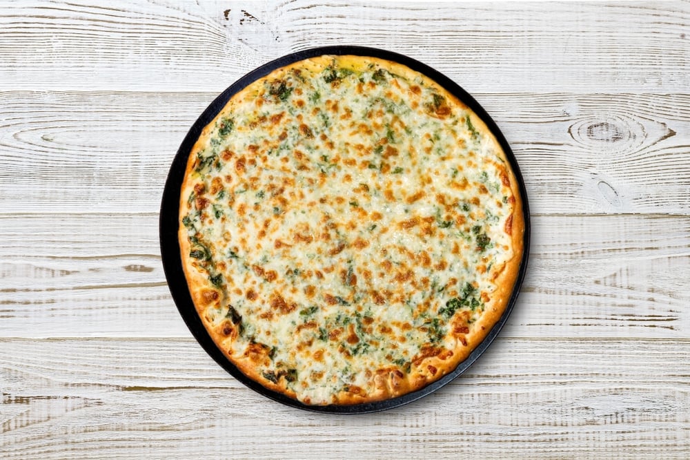 XL Spinach Alfredo Pizza