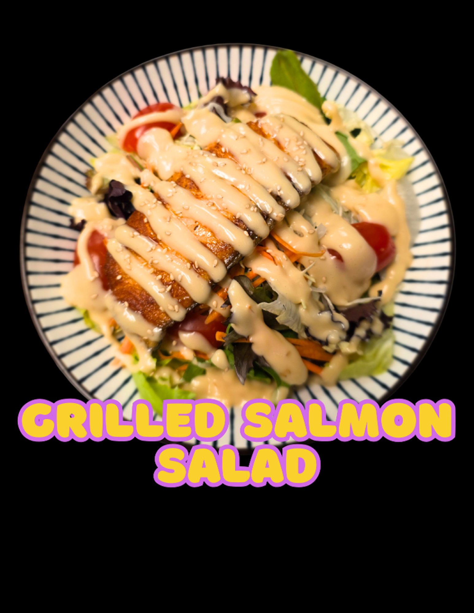 Grilled Salmon Salad