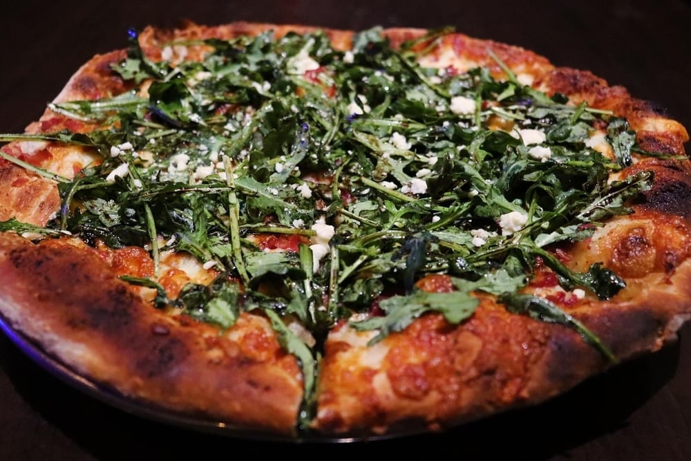 Prosciutto Arugula Pizza