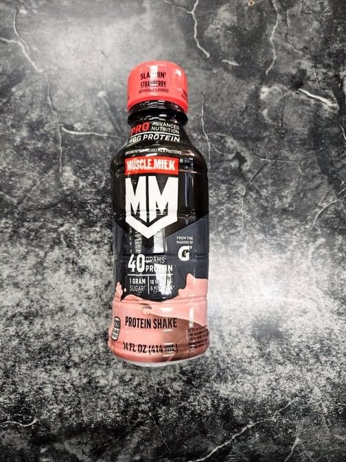 Muscle Milk 40 G Slamming Strawberry Protein Shake 14 Oz