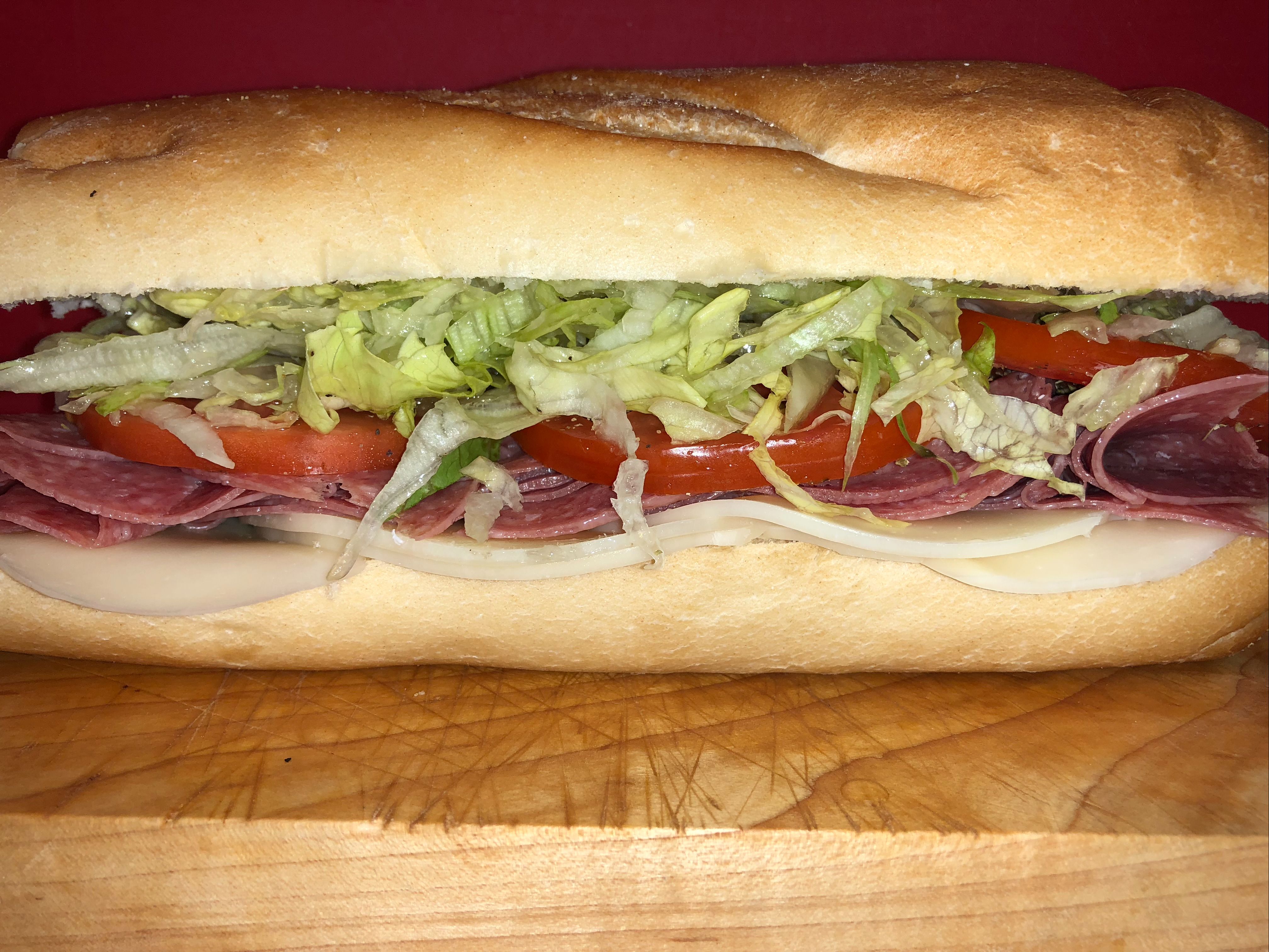 9. Imported Salami and Provolone Cheese