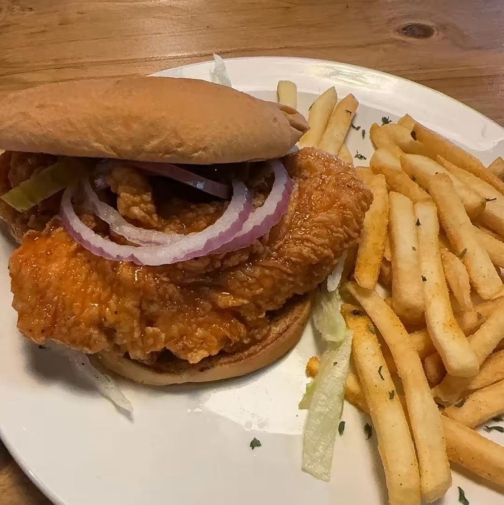 Sticky Bbq Chicken Sandwich